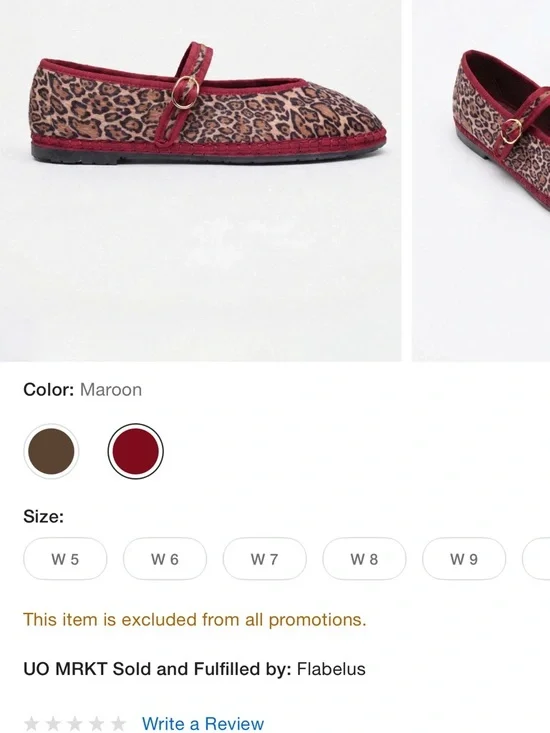 Flabelus Leopard Flats - Picture 2 of 4